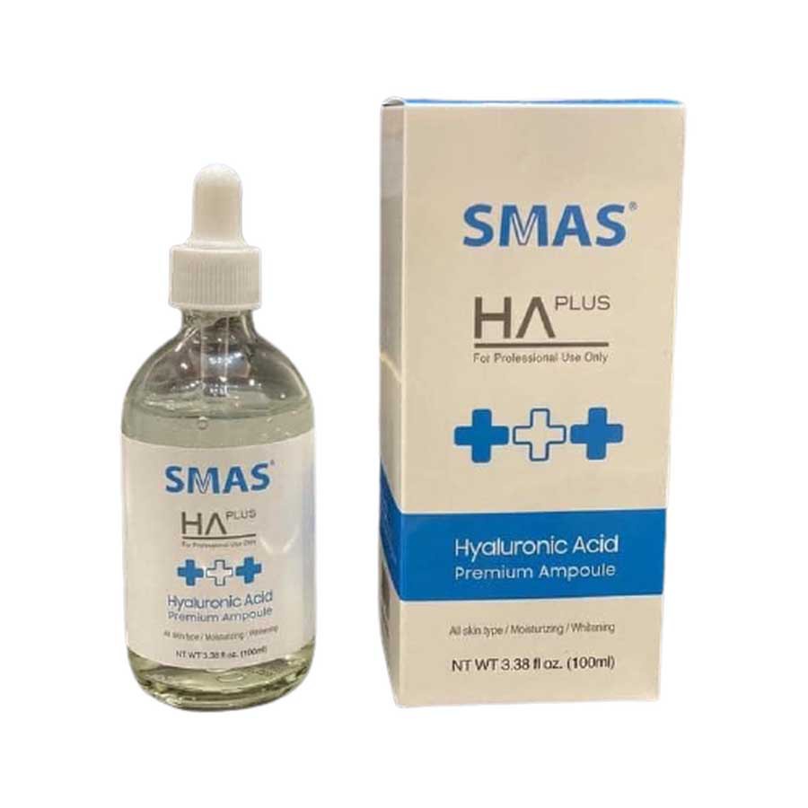 Serum HA Plus SMAS Hyaluronic Acid Premium Ampoule 100ml, Serum cấp ẩm và làm sáng da