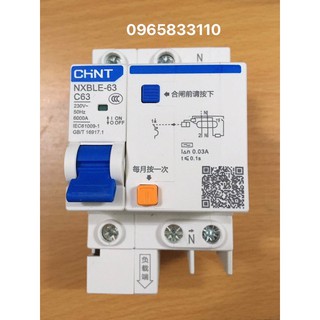 Aptomat chống giật lắp tủ nồi phở ,nồi cháo ,nồi bánh cuốn 1P+N 40A ,60A 220v