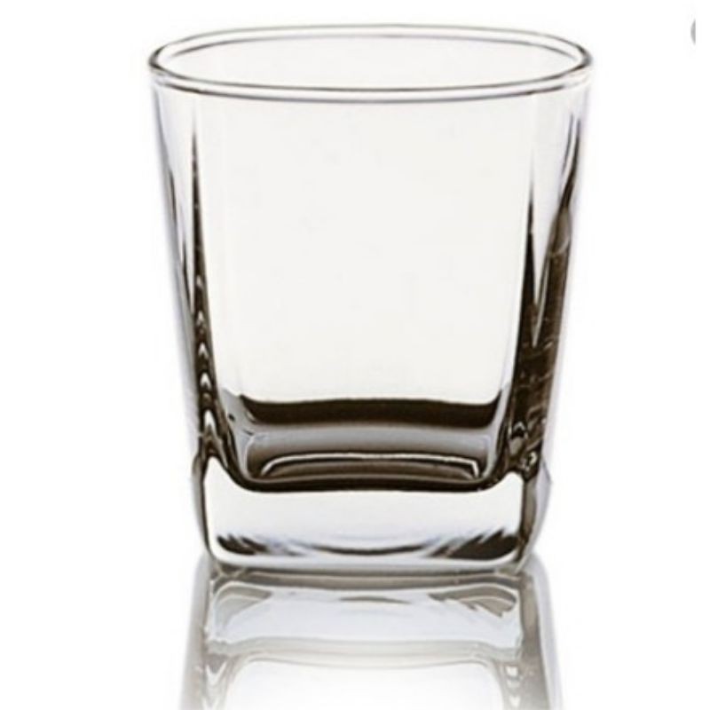 Cốc thủy tinh vuông Ocean Plaza Rock 295ml - B11010 ,