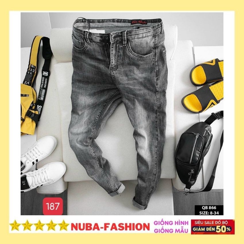 Quần jean nam cao cấp nhiều mẫu mới,quần bò đẹp giá rẻ, AT 187 | BigBuy360 - bigbuy360.vn