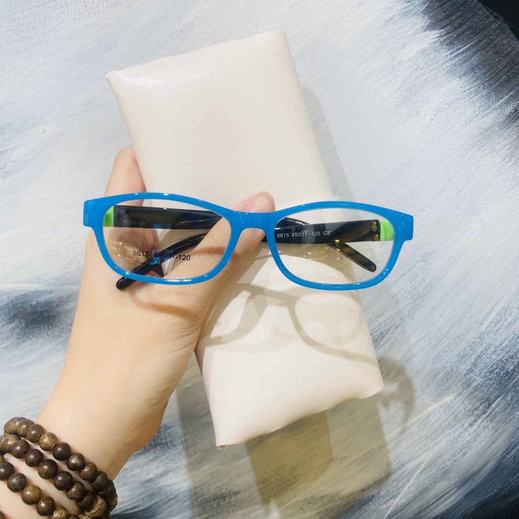 Gọng kính nhựa 8815 thời trang trẻ em nam nữ cao cấp siêu bền cực nhẹ OURESS