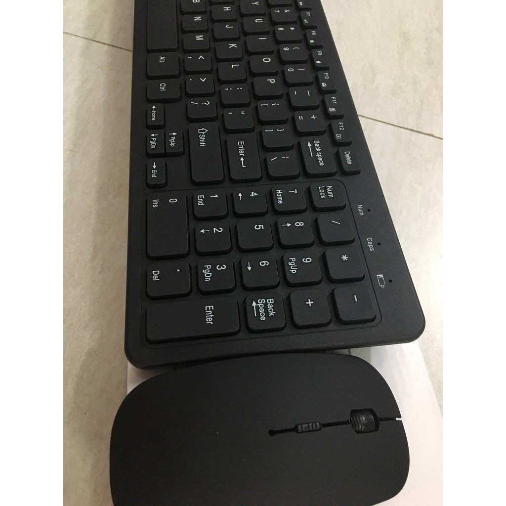 BỘ PHÍM CHUỘT KHÔNG DÂY MINI DÙNG CHO MÁY TÍNH VÀ SMART TIVI