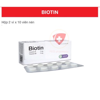 Biotin MDP- vitamin H chống rụng tóc,giúp tóc và móng chắc khỏe, da trắng mịn