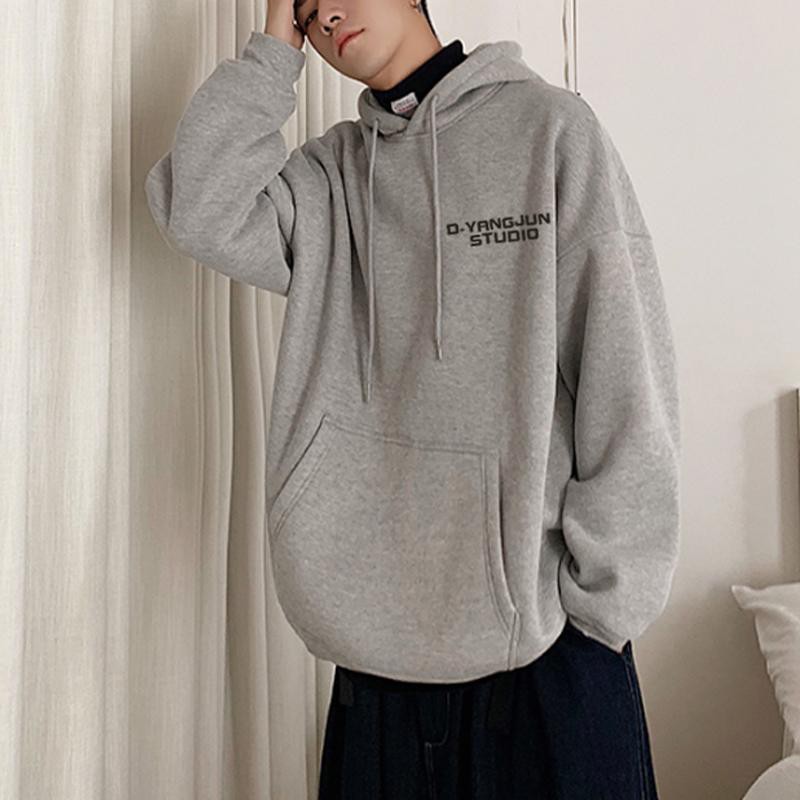 Áo hoodies nỉ ngoại form rộng chuẩn như hình siêu dày dặn E022 E | BigBuy360 - bigbuy360.vn