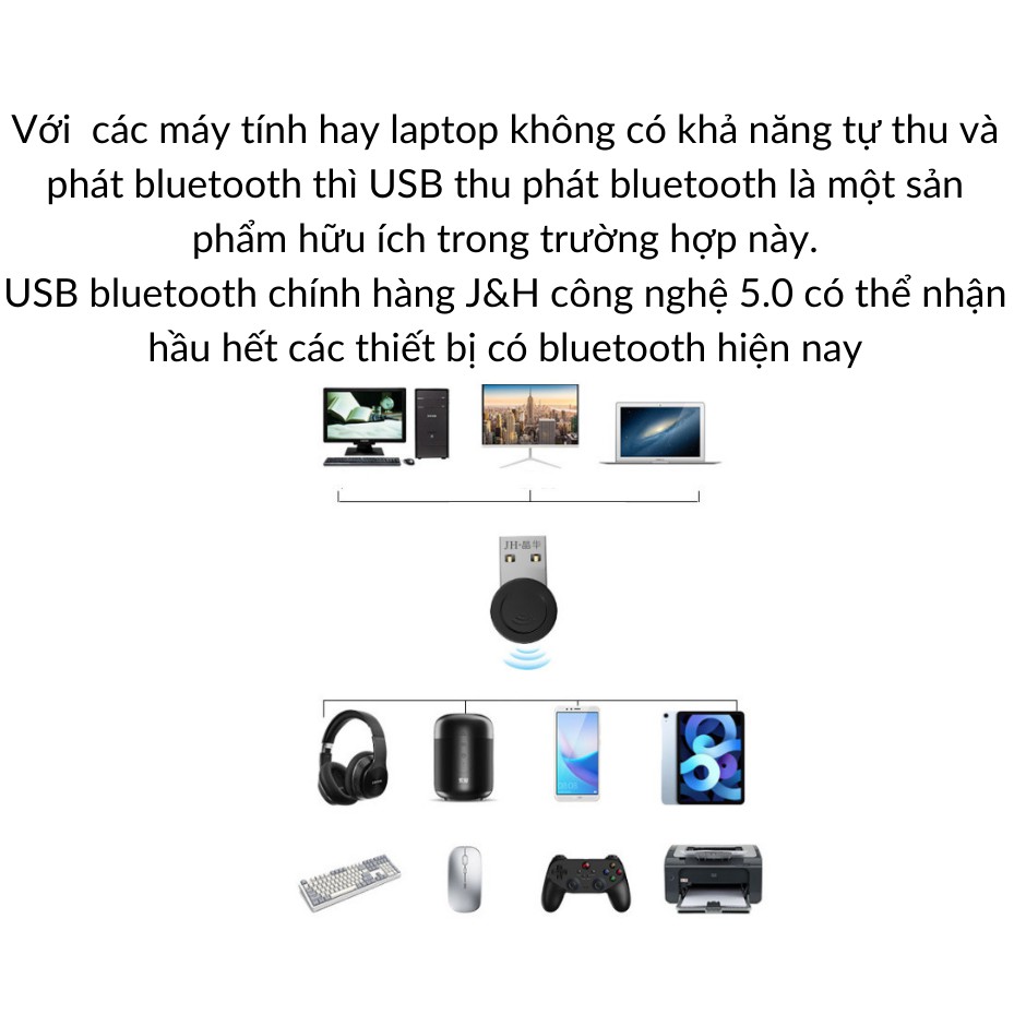 USB nhận bluetooth, cắm vô là nhận