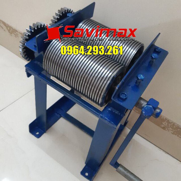 Máy thái bì heo quay tay quả lô thép chống gỉ