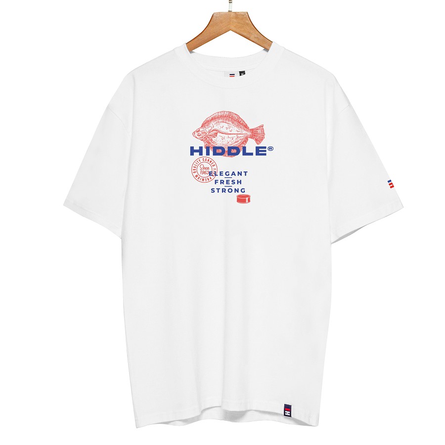 Áo thun nam tay ngắn cổ tròn cao cấp, áo phông nam form rộng HIDDLE EFS 30112013 | BigBuy360 - bigbuy360.vn