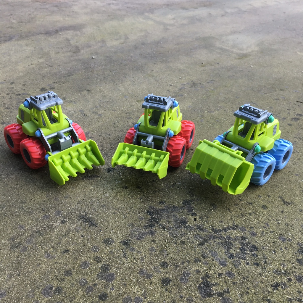 Ô tô đồ chơi trẻ em MITOLO xe đồ chơi công trình máy xúc đồ chơi A166-3