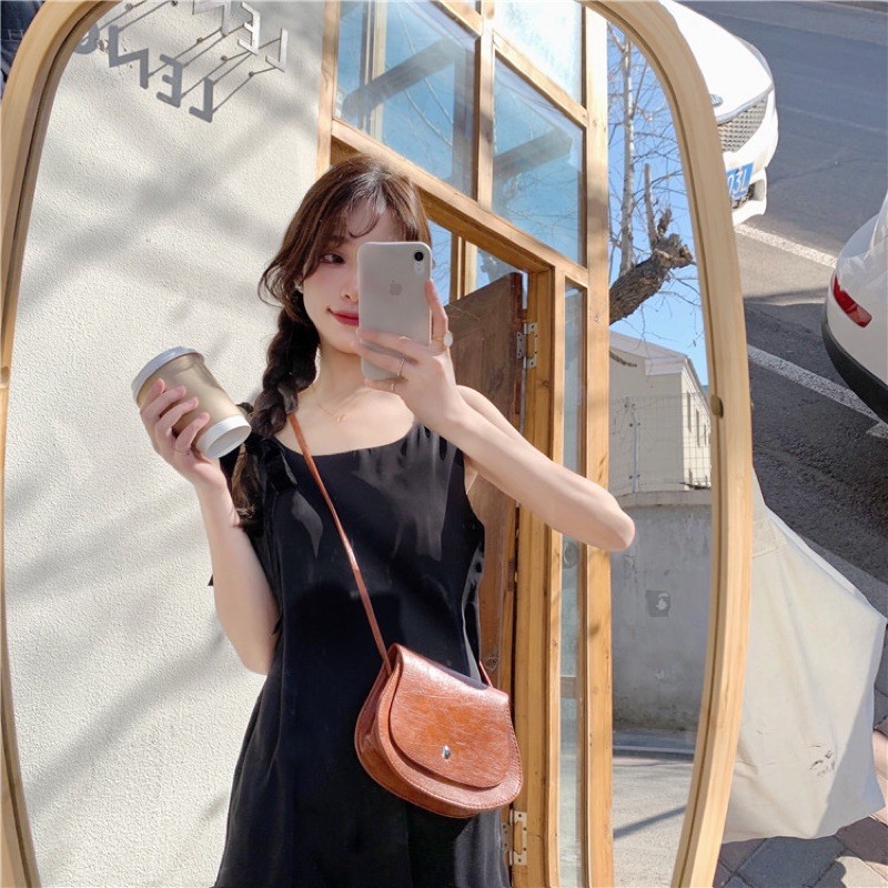 [bunny] Váy hai dây lụa mềm mát | BigBuy360 - bigbuy360.vn