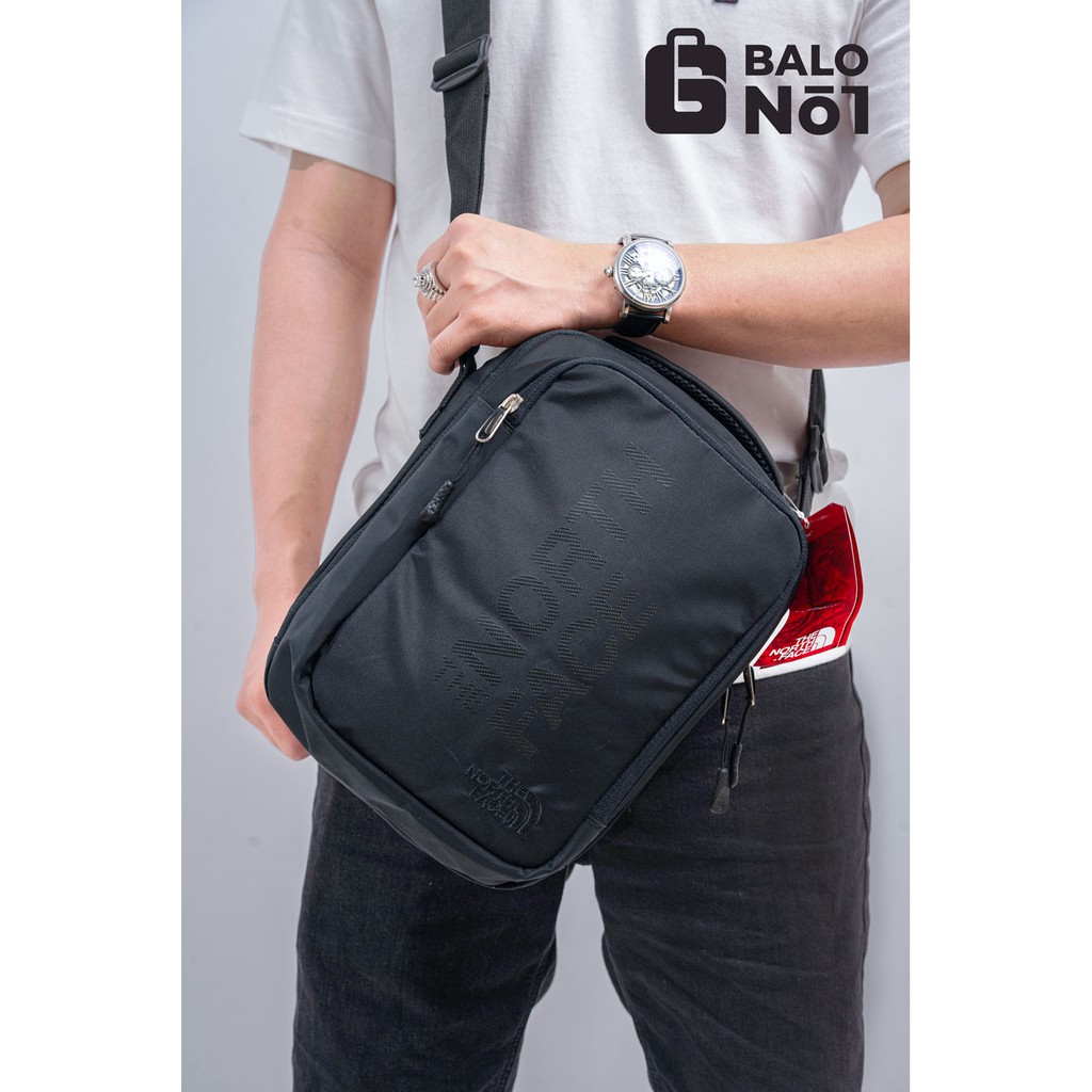 [ FREE SHIP ] Túi Đeo Chéo Ipad Thời Trang The North Face Sling Bag - Màu Full Đen | BigBuy360 - bigbuy360.vn