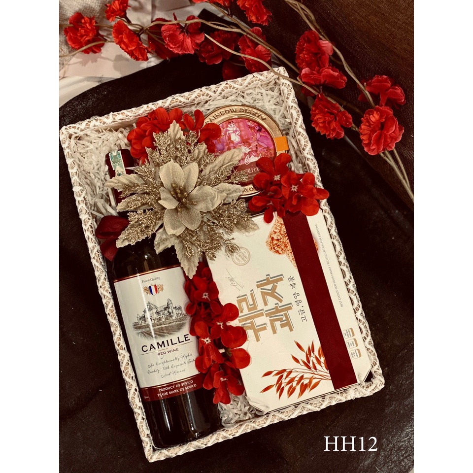 Giỏ quà tết, quà tặng tết sang trọng tặng biếu người thân, set quà tặng tết đẹp, hộp khay quà tết 2022 | BigBuy360 - bigbuy360.vn