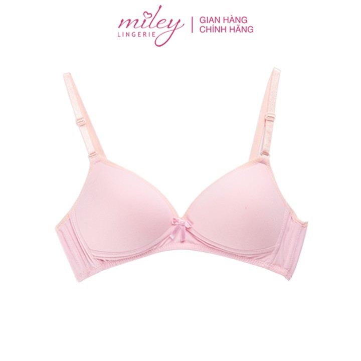 Set 2 Áo Ngực Cotton Không Gọng White Pink Miley Lingerie BRW02015-12015 | BigBuy360 - bigbuy360.vn