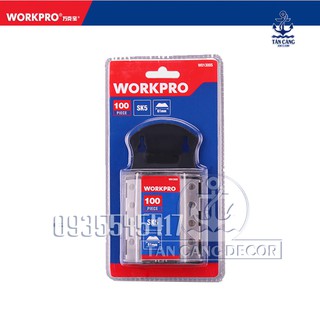 Combo 100 Lưỡi dao rọc cáp SK5 Workpro W013005