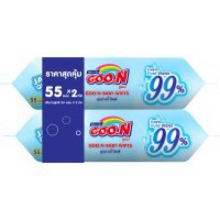 Combo 4 bịch khăn ướt Goon 55 miếng cho bé