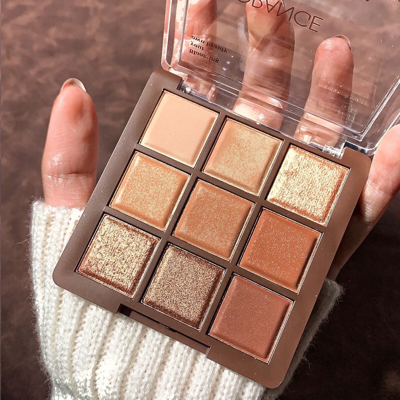 Bảng Phấn Mắt HERORANGE Tone Cam Nâu Tây