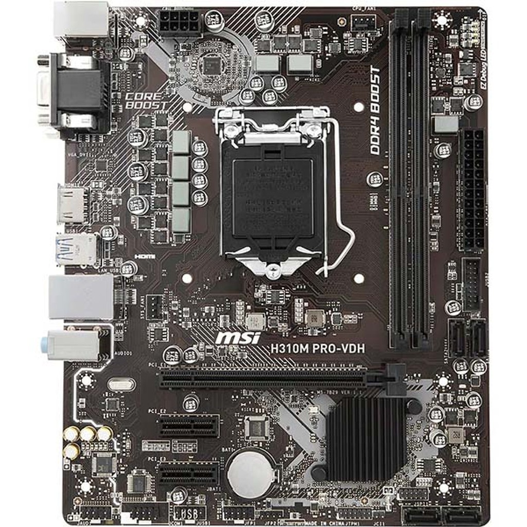 Bo Mạch Chủ Mainboard MSI H310M PRO-VD Socket 1151