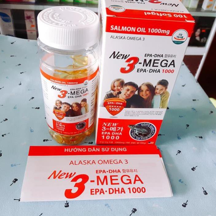 Viên uống bổ mắt New 3 Mega hộp 100 viên | BigBuy360 - bigbuy360.vn