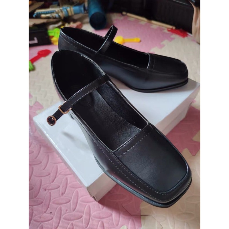 Giày Mary Jane mũi vuông 2021