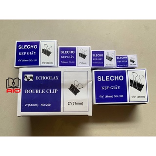 Kẹp bướm đen slecho 15 / 19 / 25 / 32 / 41 / 51mm