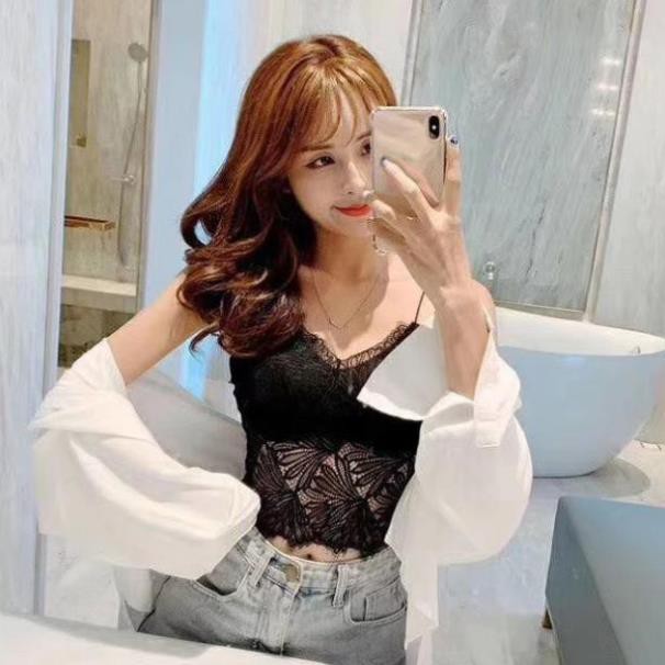 [FREE SHIP] Bra ren hoa lá cực đẹp 2817