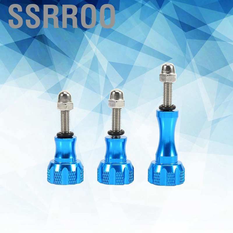 Bộ 3 Đai Ốc Bằng Nhôm Không Gỉ Cho Gopro Hd Hero 4 3 + 2 | BigBuy360 - bigbuy360.vn