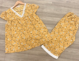 Bộ mặc nhà lụa cánh tiên