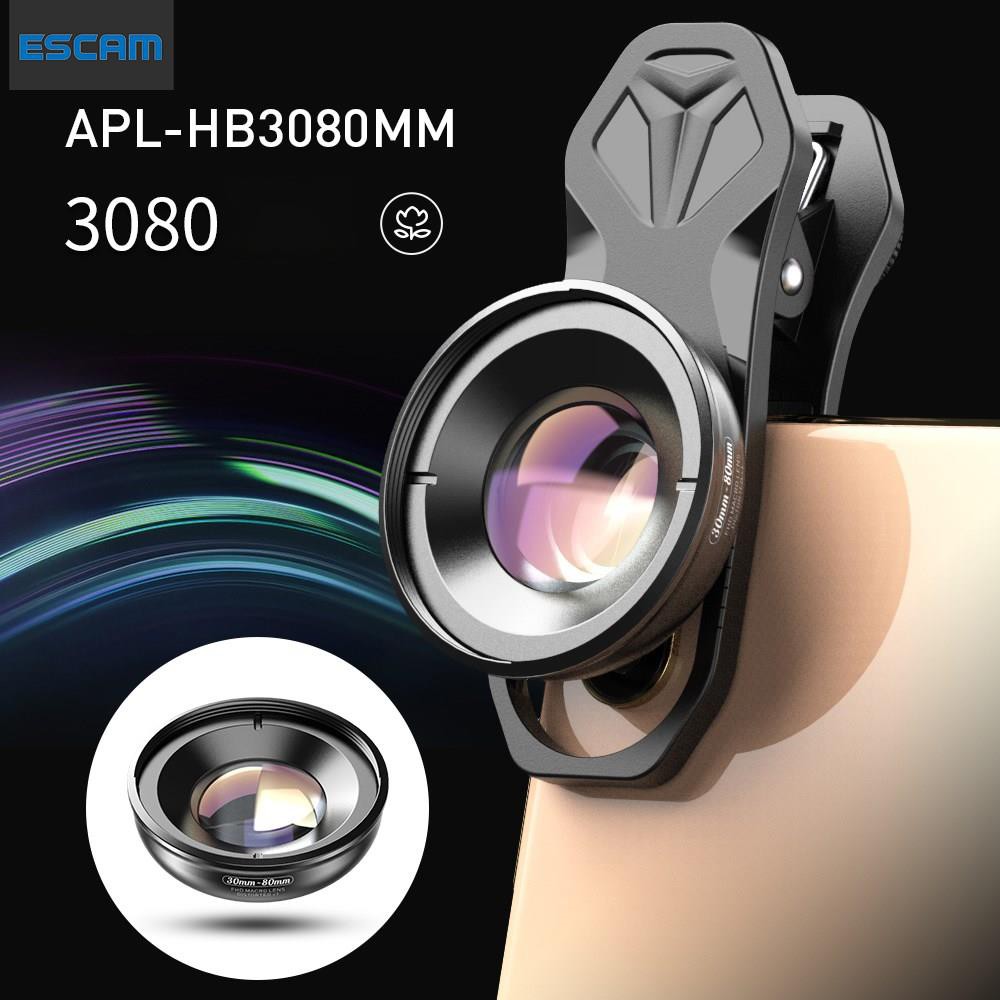 Lens macro Apexel 3080, ống kính dành cho điện thoại được các thợ xăm môi, mắt khuyên dùng