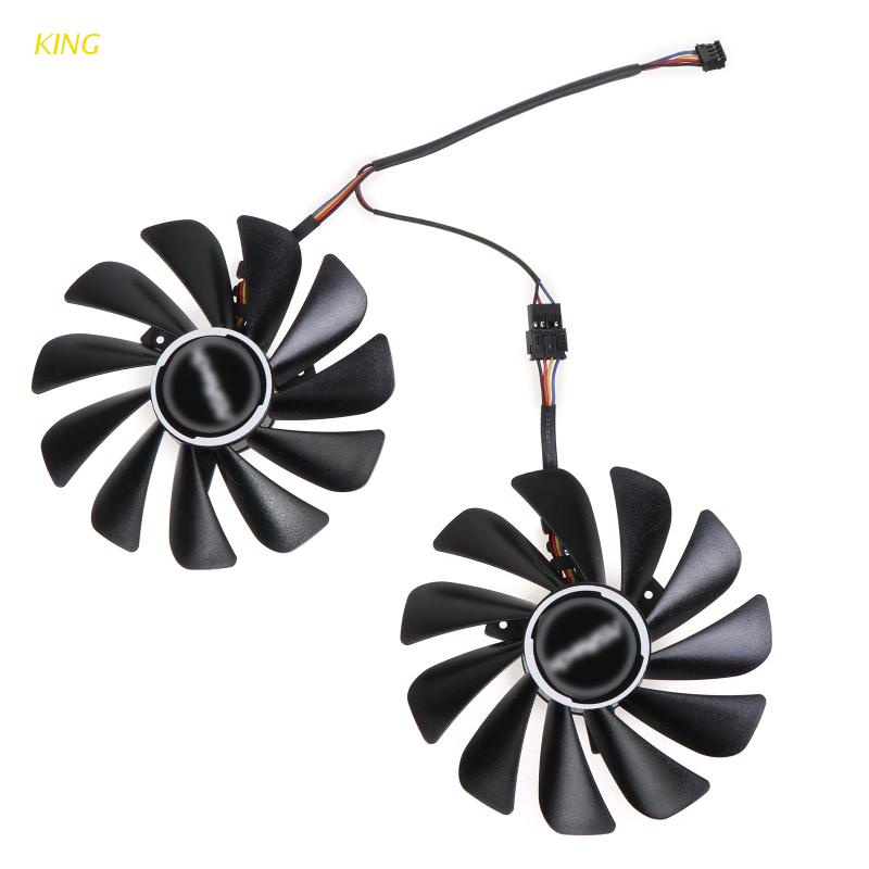 Quạt Tản Nhiệt Đồ Họa 95mm Cho ASRock Radeon RX 5700 XT VGA 4Pin 12V 0.45A