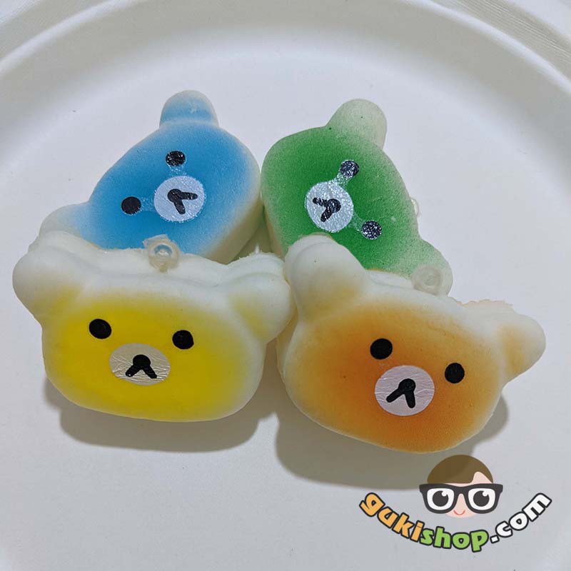 Squishy Mini nhiều kích thước có móc khóa siêu dễ thương S141