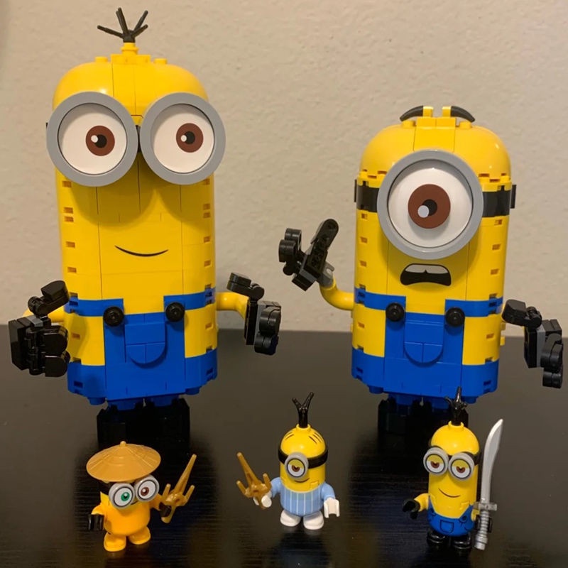 Đồ chơi lắp ráp mô hình A2112 Minions and their Lair xếp hình hang ổ minion mới nhất