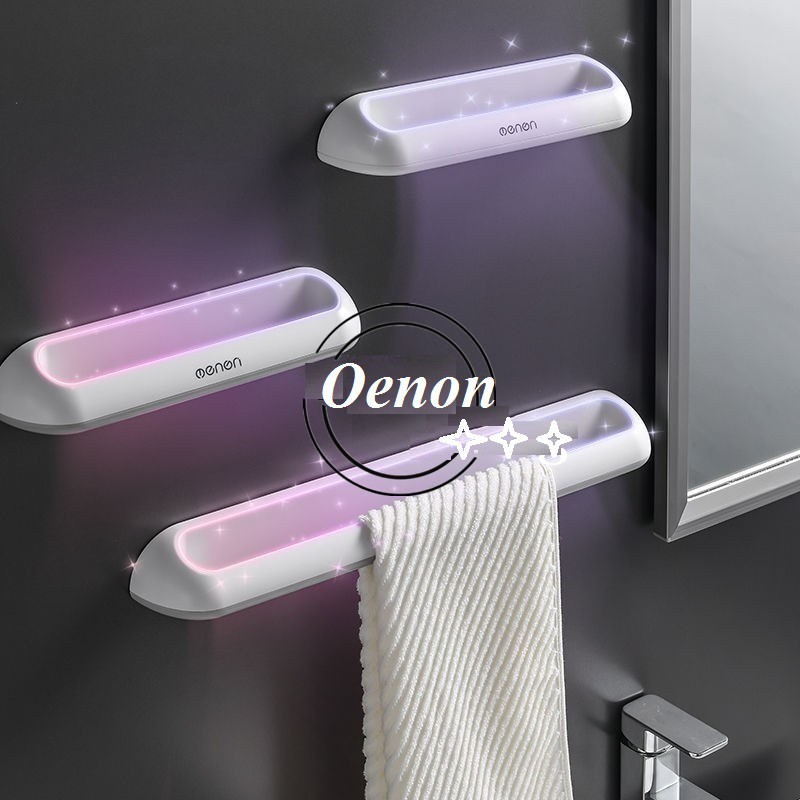 Giá kệ để dép treo tường Nhựa PP thương hiệu Nhật Oenon, Kệ treo khăn Phòng tắm