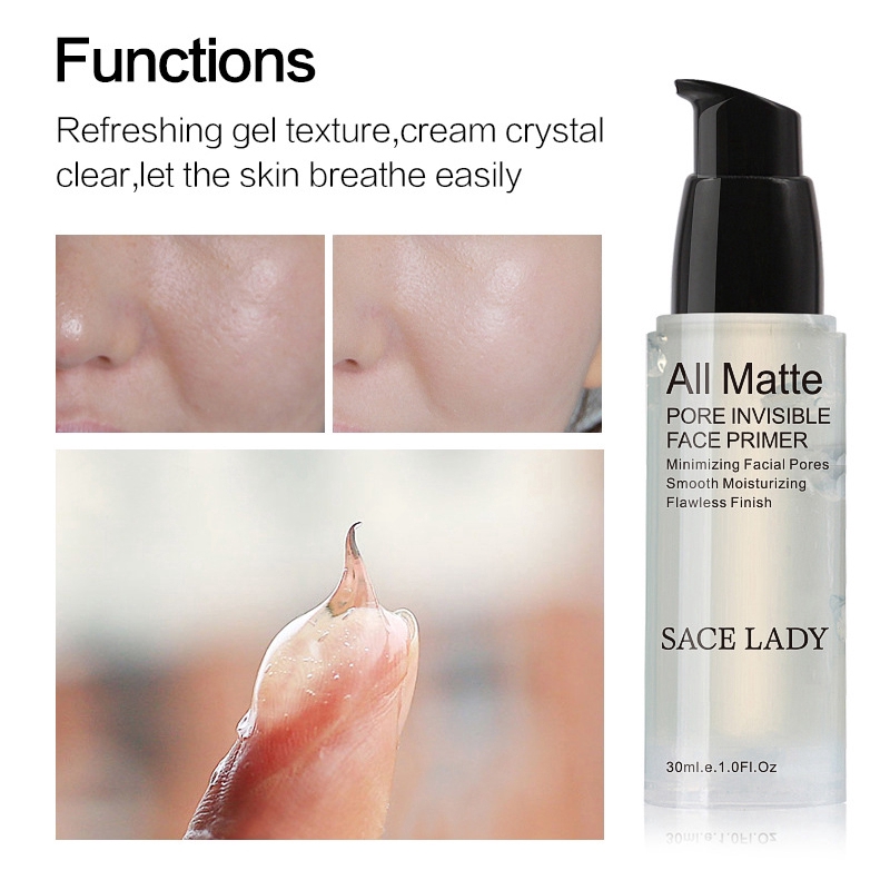 [Hàng mới về] Kem lót Sace Lady trang điểm nền kiềm dầu sáng da làm mờ nếp nhăn hiệu quả | BigBuy360 - bigbuy360.vn