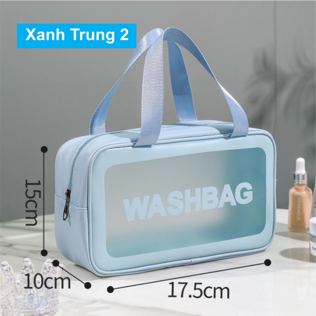 Túi Đựng Mỹ Phẩm Xanh