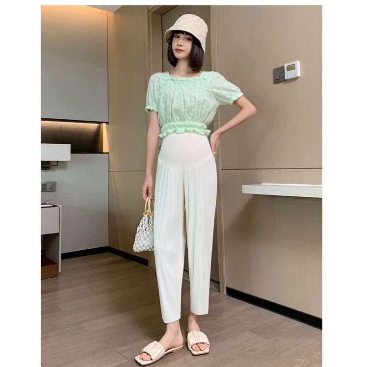 Quần Bầu Xinh Quần Baggy BầuTrẻ Trung Năng Động Q0203