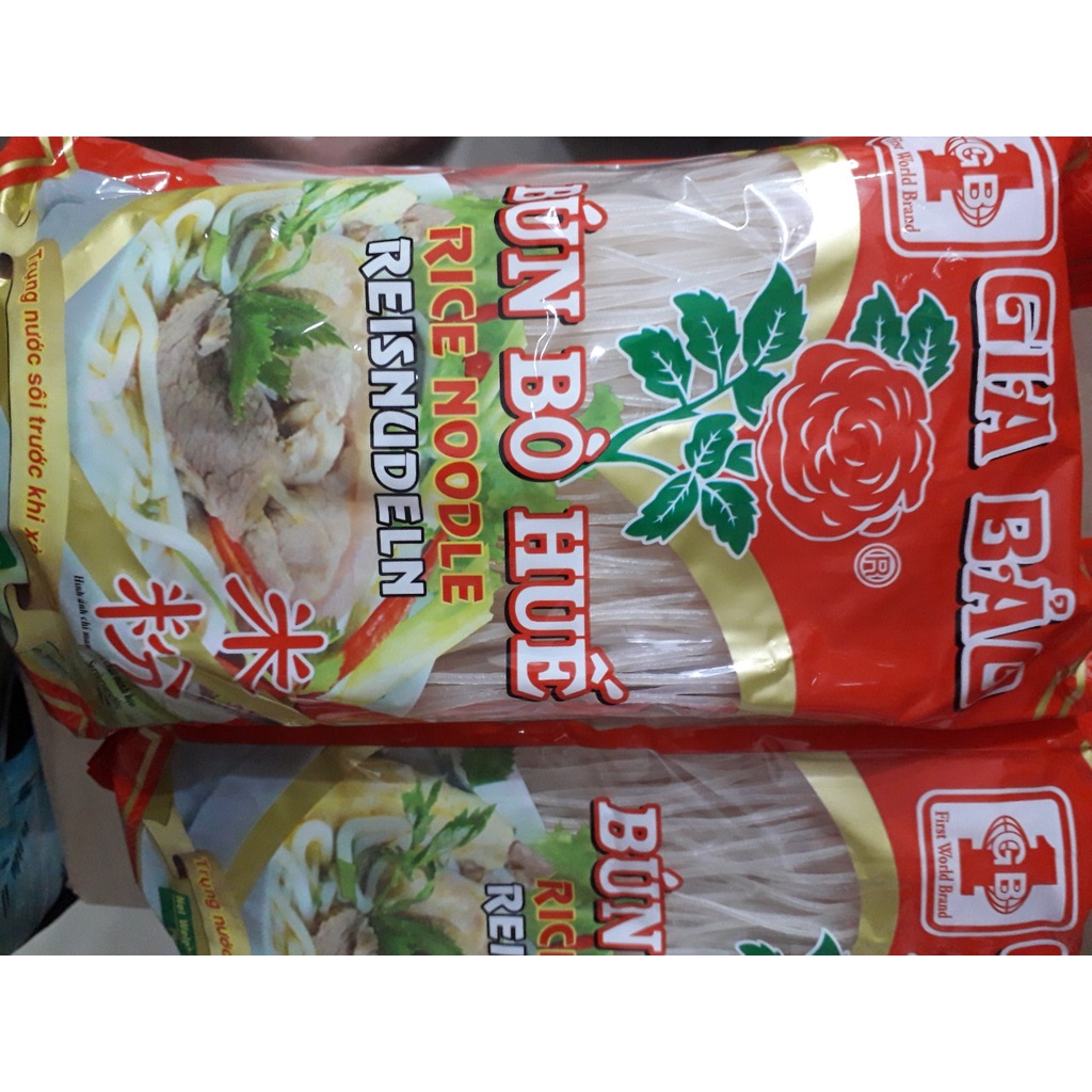 Bún Bò Huế Khô ( Cọng To)  -  Túi 500 gr.