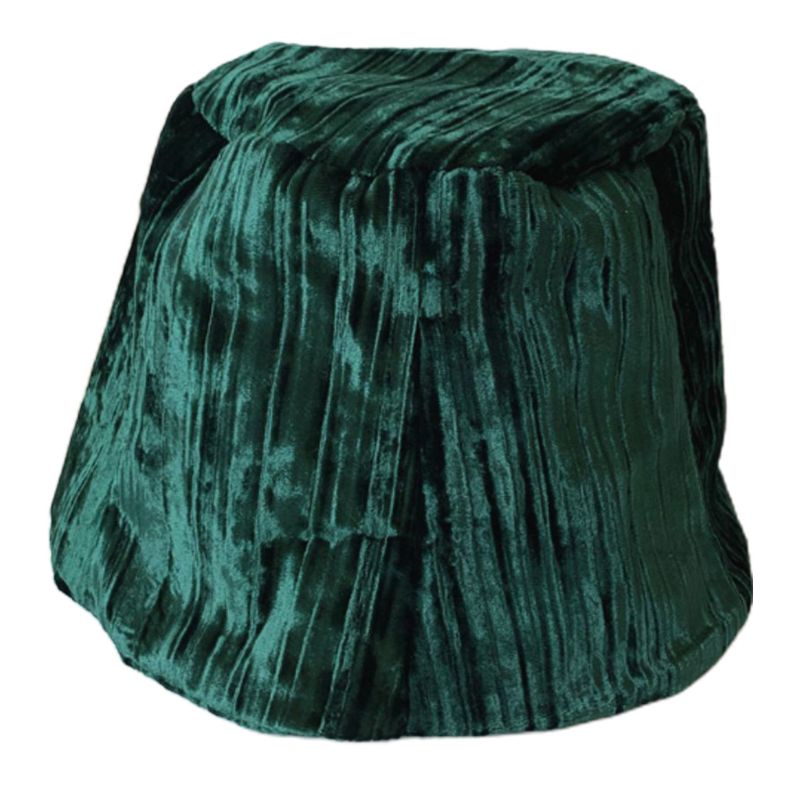 Nón Bucket Chất Liệu Nhung Màu Sắc Trơn Phong Cách Vintage Nhật Bản Cho Nữ