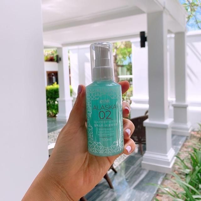 Sữa rửa mặt oxy alaska genie hàn