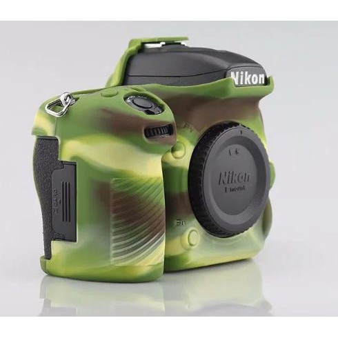 Vỏ cao su máy ảnh nikon D750 bảo vệ body tránh va đập trầy xước