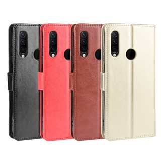 Ốp lưng bảo vệ kiểu gập cho Lenovo Z6 Youth/Z6 Lite phong cách Retro L38111