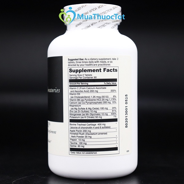 Davinci DISC DISCOVERY Hỗ Trợ Thoát Vị Đĩa Đệm Thoái Hóa Cột Sống 180 viên