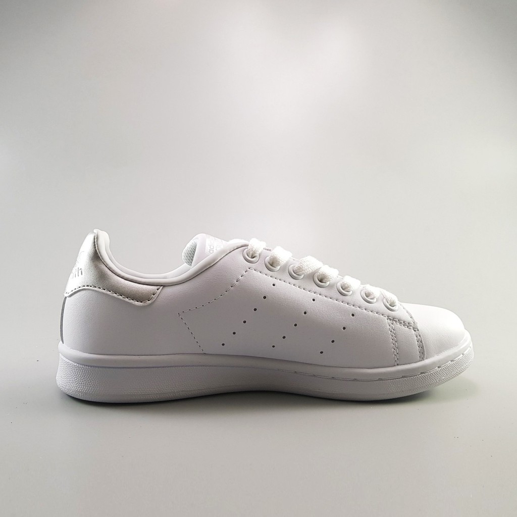 [full box] Giày Sneaker Stan Smith White/Silver