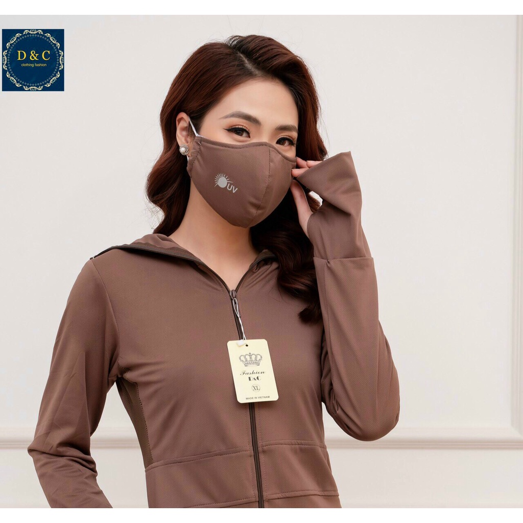 Áo khoác chống nắng nữ toàn thân công nghệ lưới tản nhiệt 2 bên sườn GEN J