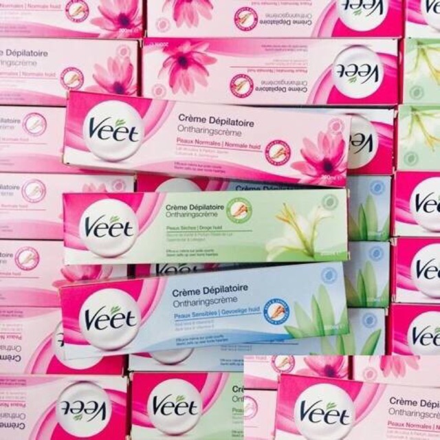 KEM TẨY LÔNG VEET PHÁP 100ML Tẩy sạch lông như mong muốn