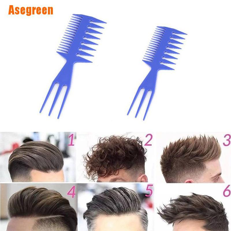 (Hàng Mới Về) Lược Nhuộm Tóc 2 Mặt Có Răng Lớn