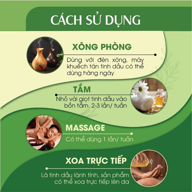 Tinh dầu Sả Chanh Lemongrass 10ML 100% từ thiên nhiên, giúp đuổi muỗi, côn trùng, xông phòng , thơm phòng