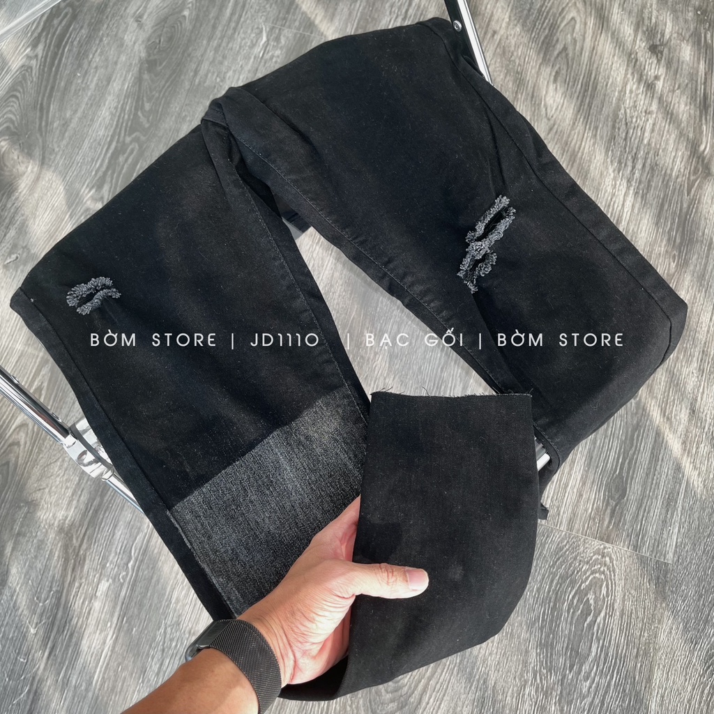 Quần Jean Dài Nam Bạc Gối BEACON DENIM Form Slim Fit JD1110