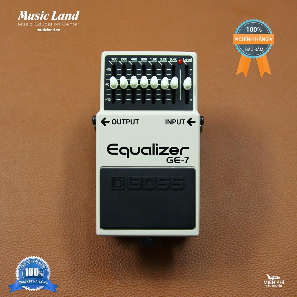 Phơ Guitar Điện Boss Equalizer  GE7 – Chính hãng