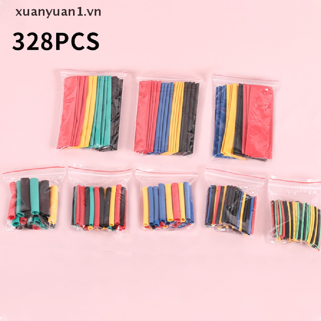 Set 328 Ống Co Nhiệt Bằng Polyolefin Đa Năng Tiện Dụng