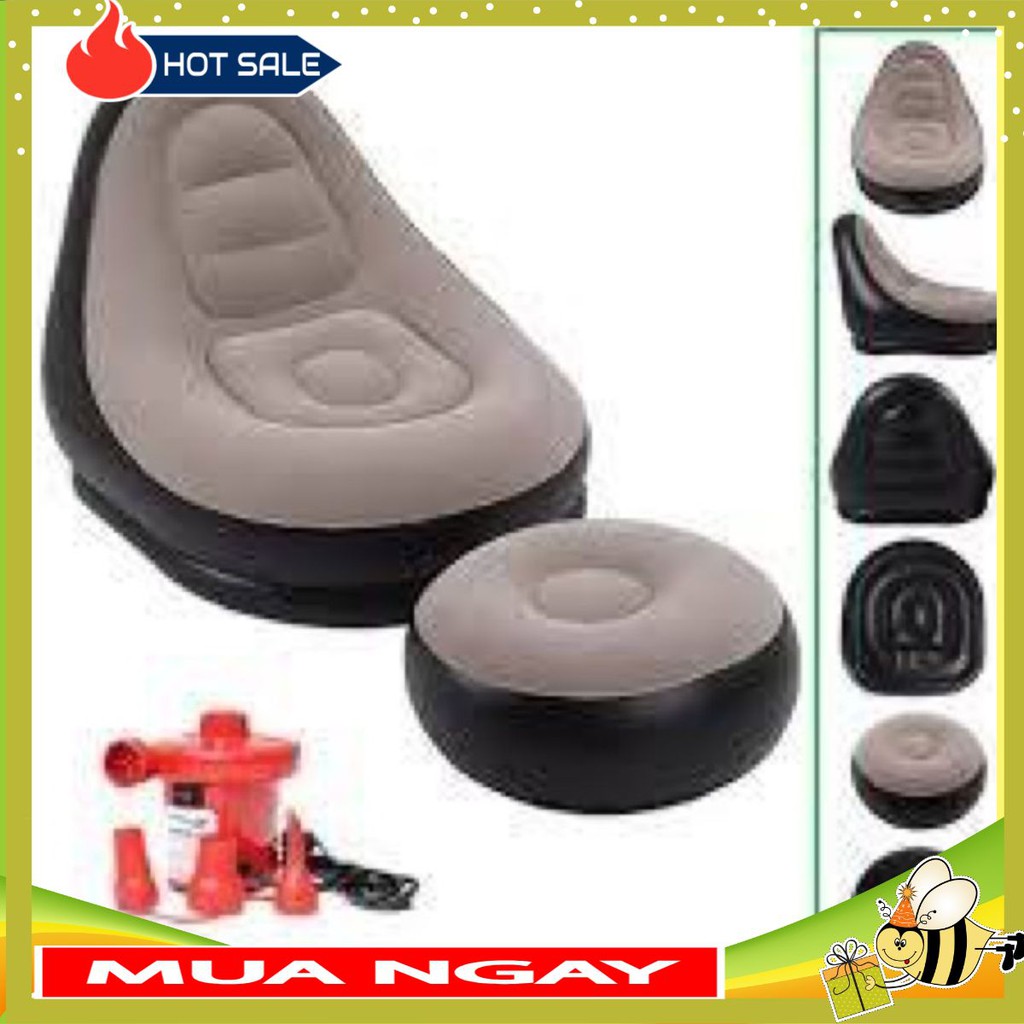 ( SALE SỐC )GHẾ NỆM HƠI INTEX - KO BƠM