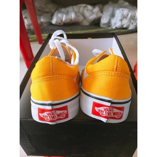 Giày Sneaker Nữ V.A.N Vàng